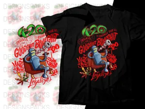 420 Inhale The Good Exhale The Bullshit 420 Png Digital Download
