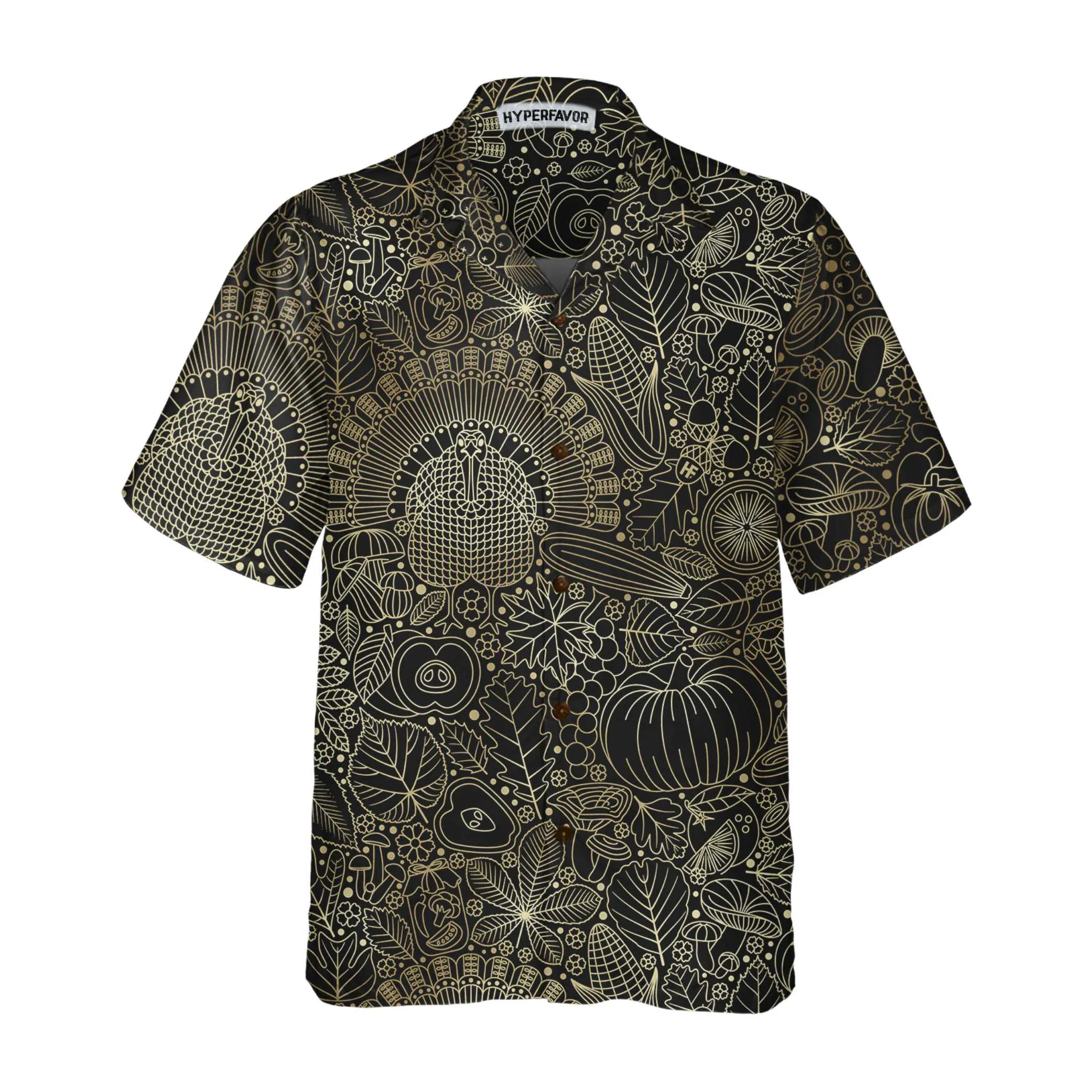 A Luxury Thanksgiving Day Hawaiian Shirt, Stylish Thanksgiving Hawaiian Shirt For Men And Women