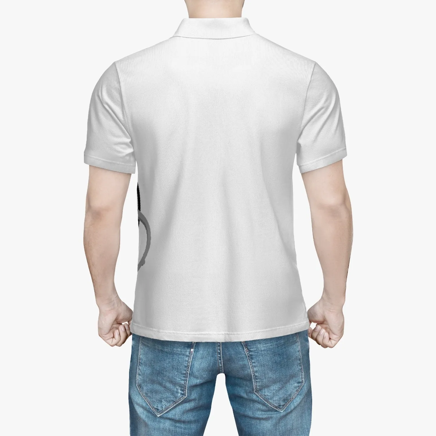 AC10M008 ROCK ON!!! Exclusive Men's Polo Shirt by AkAMAWA