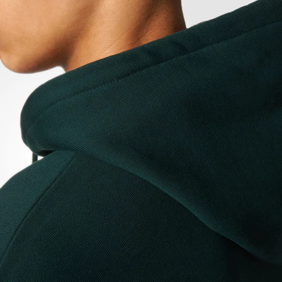 Adidas Originals Men's Athletic Casual Fashion Pull Over Hoodie Green/White