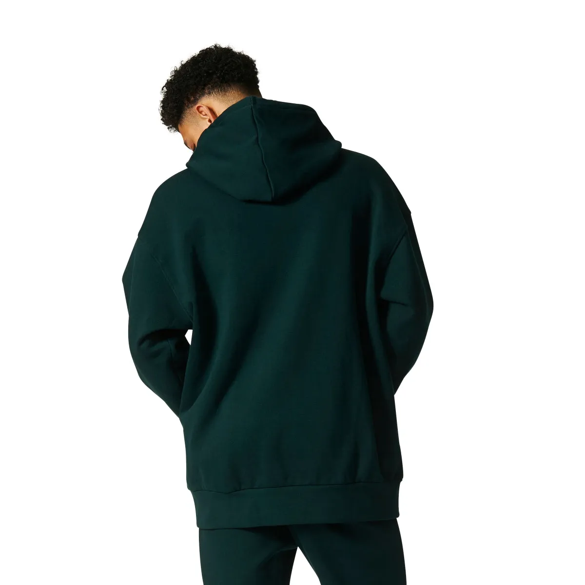 Adidas Originals Men's Athletic Casual Fashion Pull Over Hoodie Green/White