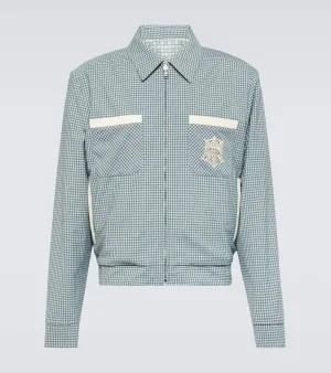 Amiri Reversible checked blouson