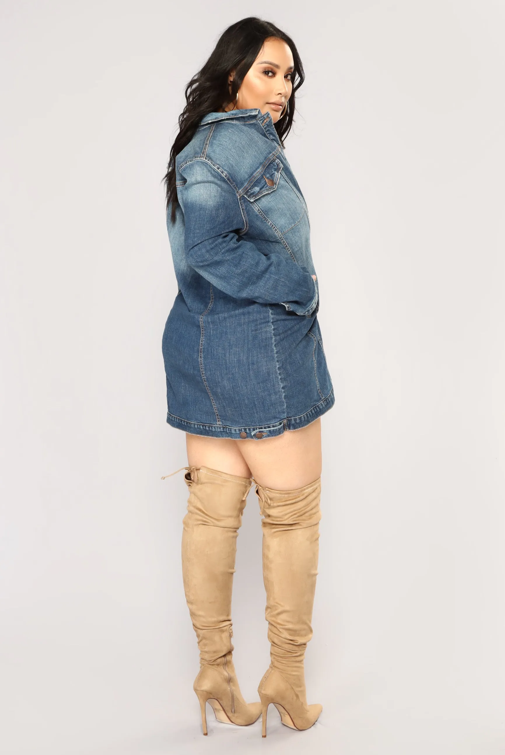 Arlington Denim Dress - Medium