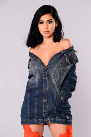 Arlington Denim Dress - Medium