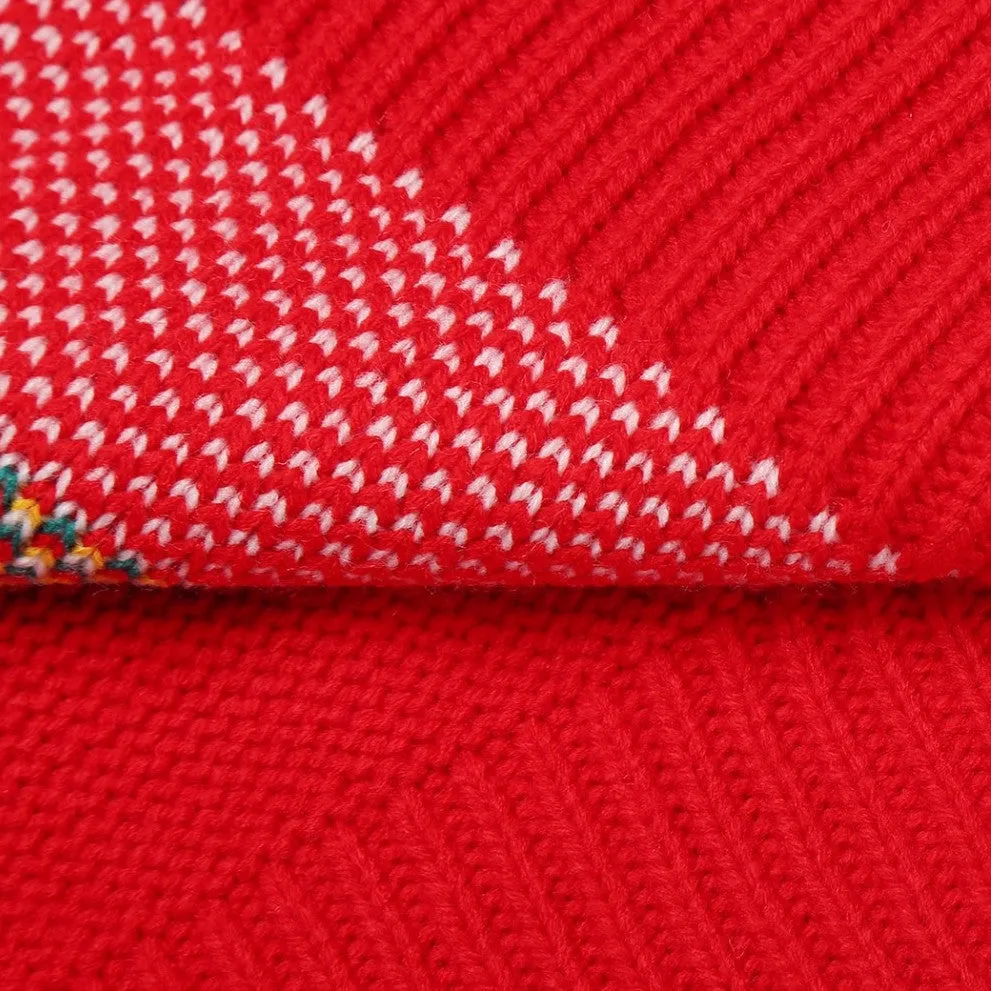 Autumn & Winter Warm Women's Loose Pullover With Christmas Trees