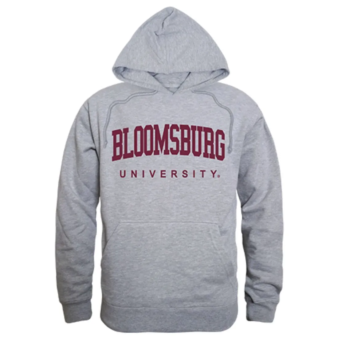 Bloomsburg University Game Day Hoodie Sweatshirt Heather Grey