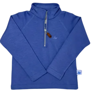 Blue Performance Pullover 1/4 Zip