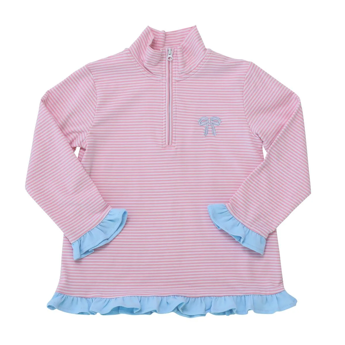 Bow Ruffle Pullover