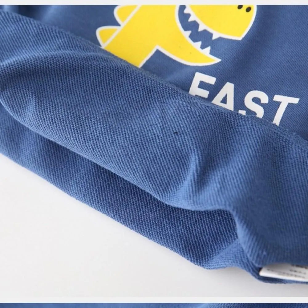 Boys Cartoon Aniaml Dinosaur Pattern Top & Pants Little Boy Boutique Wholesale