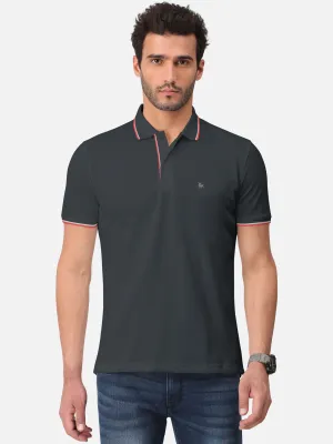 BULLMER  Solid Half Sleeve Collar Neck / Polo Tshirts for Men