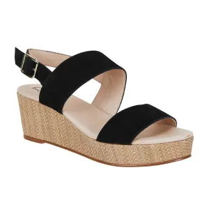 Caitlin Heel in Black Nubuck
