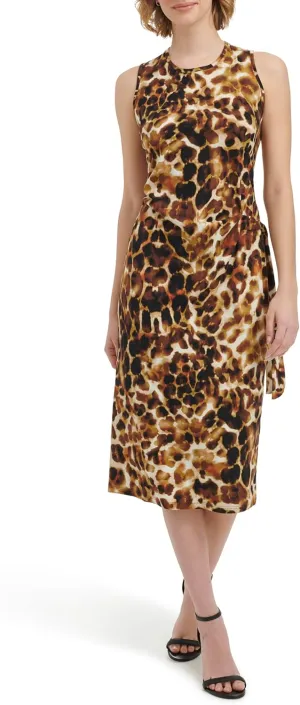 Calvin Klein Women's Knit Printed Dress