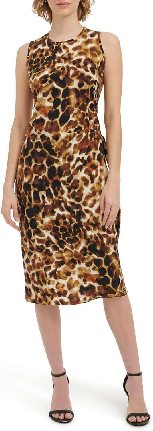 Calvin Klein Women's Knit Printed Dress