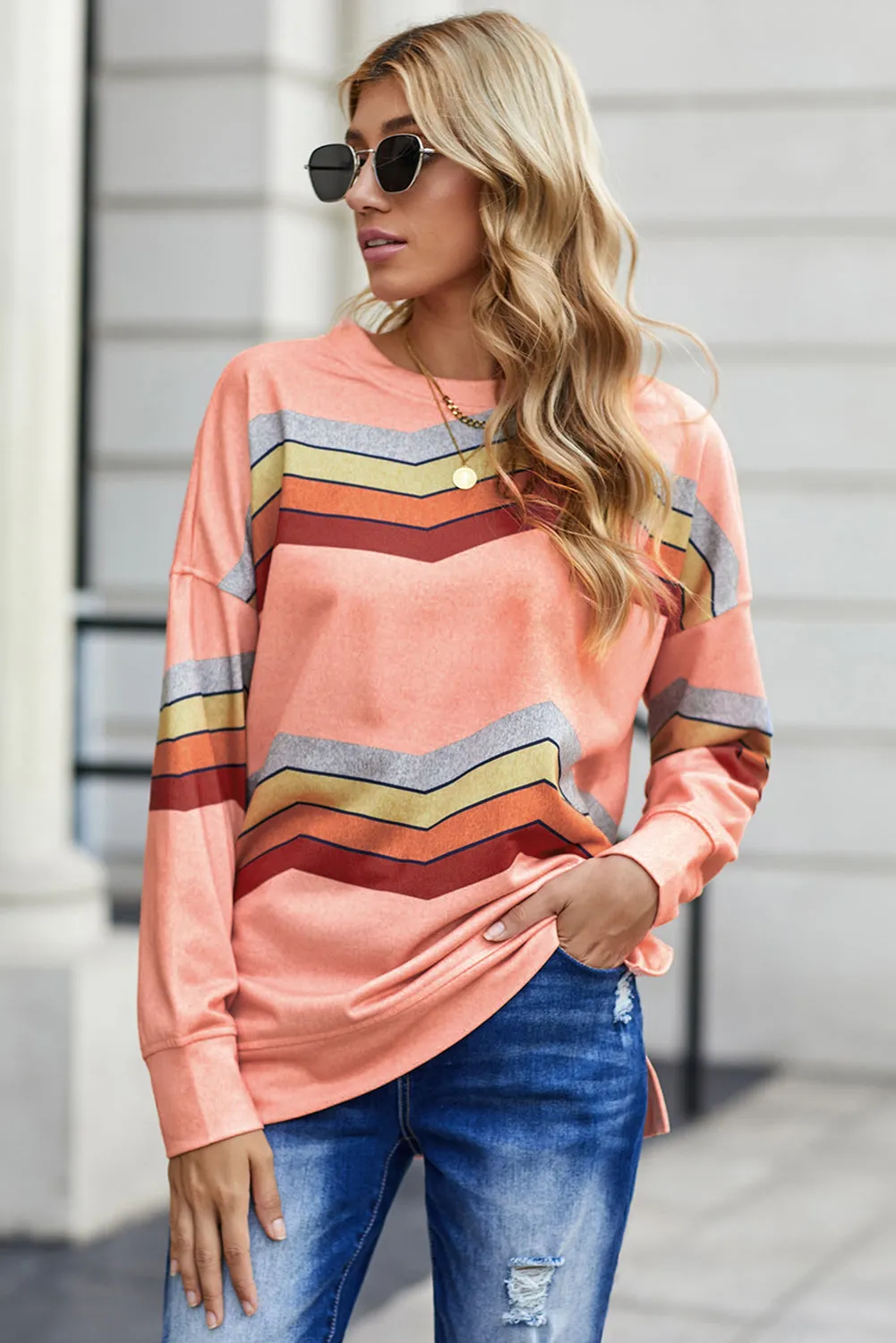Color Block Classic Sweatshirt