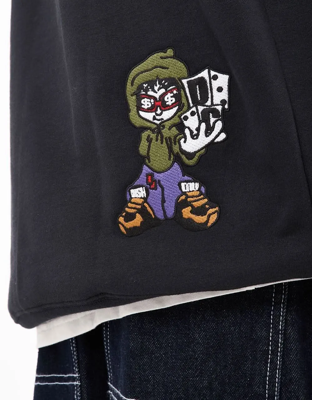 DC x Cash Only Pullover Hoodie - Black