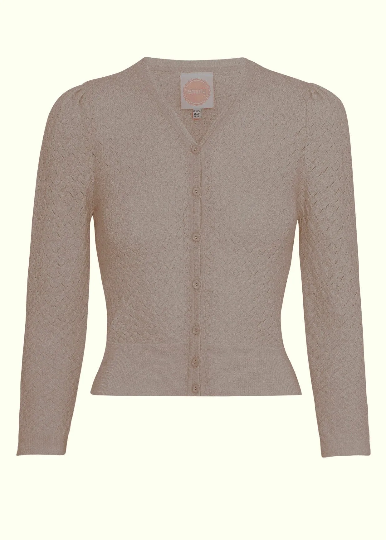 Delightful Daytime Cardigan i camel