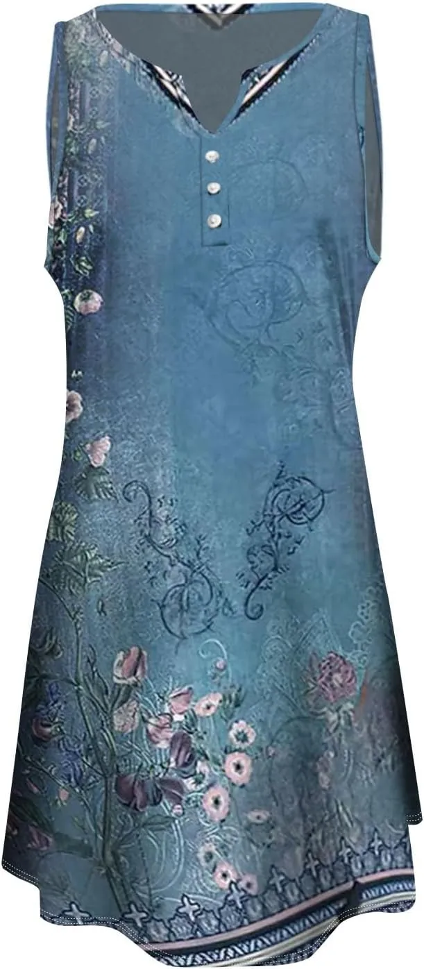Dresses for Women 2024 Stylish Printed Skinny Dress Women Spring Dresses 2024 Tshirt Dress Midi Summer Dresses for
