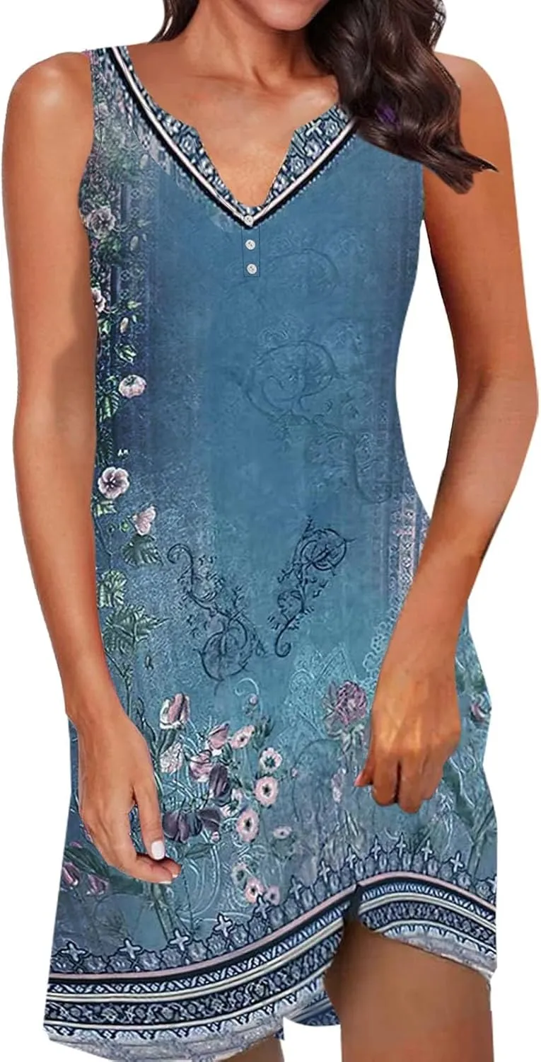 Dresses for Women 2024 Stylish Printed Skinny Dress Women Spring Dresses 2024 Tshirt Dress Midi Summer Dresses for