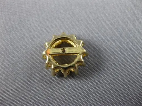 ESTATE .48CT DIAMOND 14KT YELLOW GOLD CLASSIC STAR FLOWER EARRING JACKETS #20880