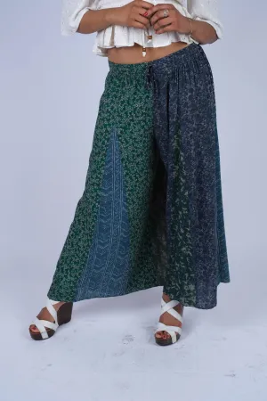 Ethereal Patchwork Palazzo Pants
