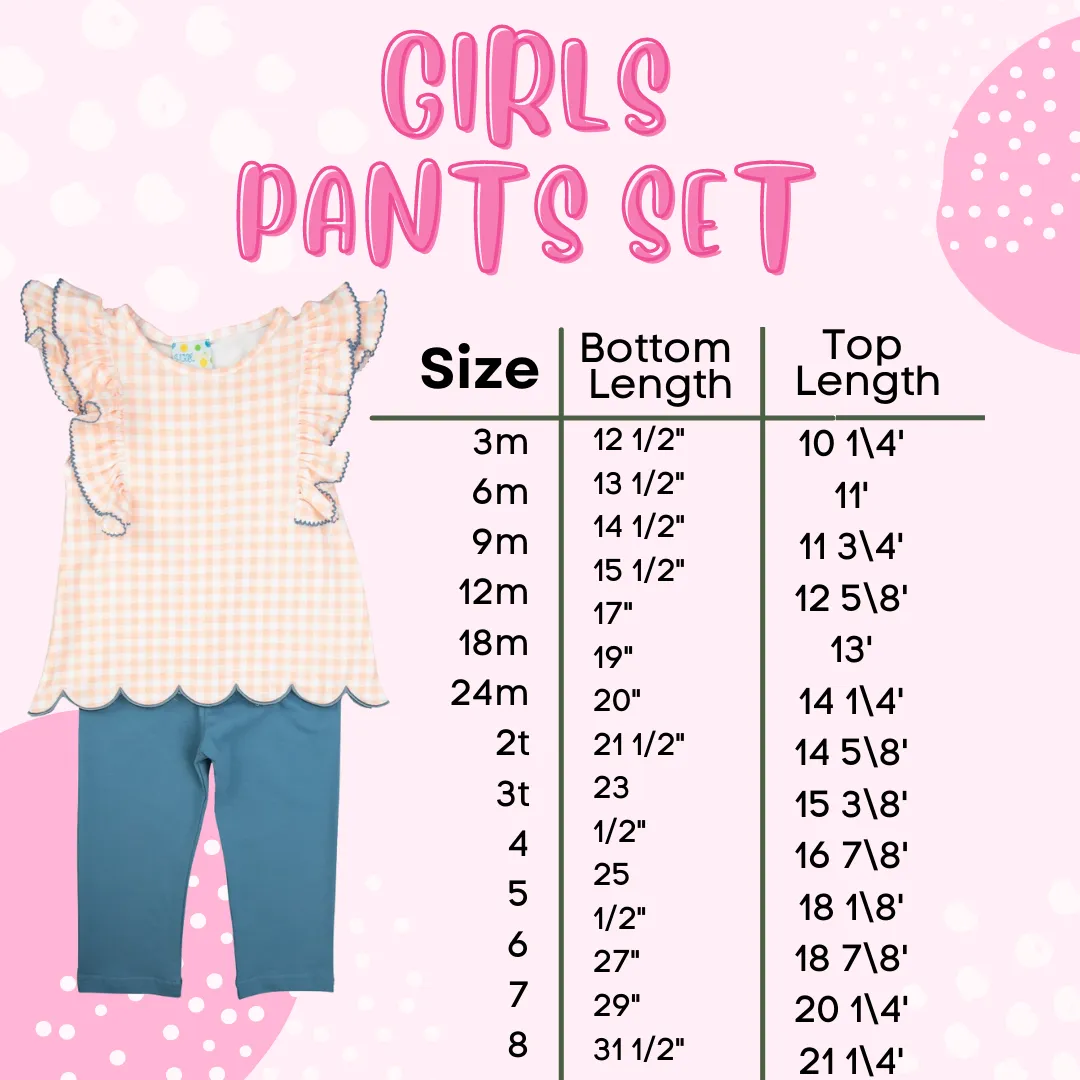 Feliz Navidad Girls Pants Set