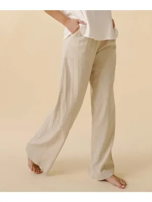 FINAL SALE Natural - Bamboo Linen Cotton Pants