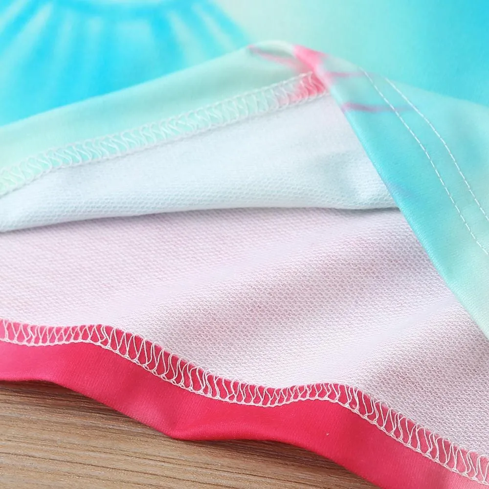 Girls Long Sleeve Tie Hooded Long Sleeve T-shirt & Pants Buy Childrens Clothes Wholesale