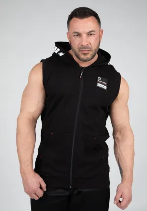 Gorilla Wear Milwaukee S/L Zipped Hoodie - Black