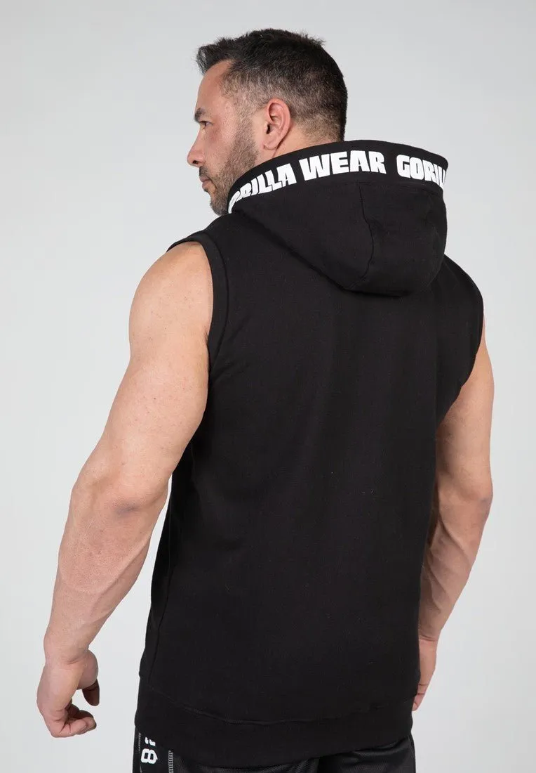 Gorilla Wear Milwaukee S/L Zipped Hoodie - Black