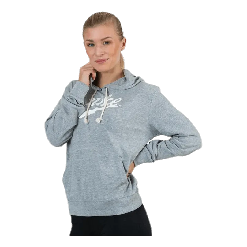 Gym Vintage Hoodie Grey