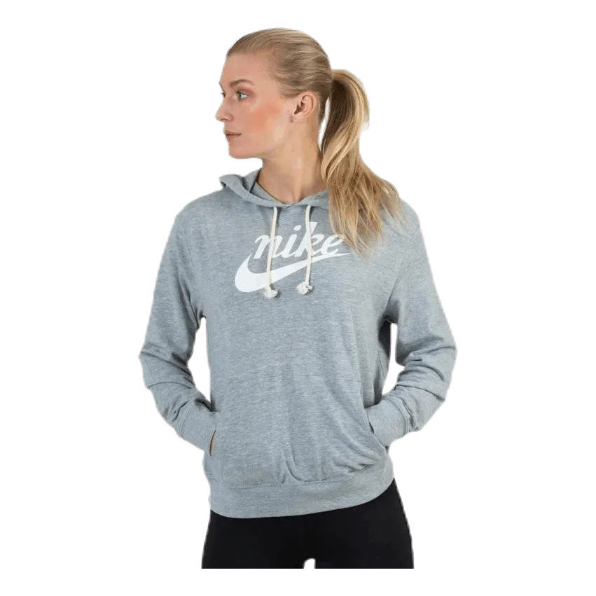Gym Vintage Hoodie Grey