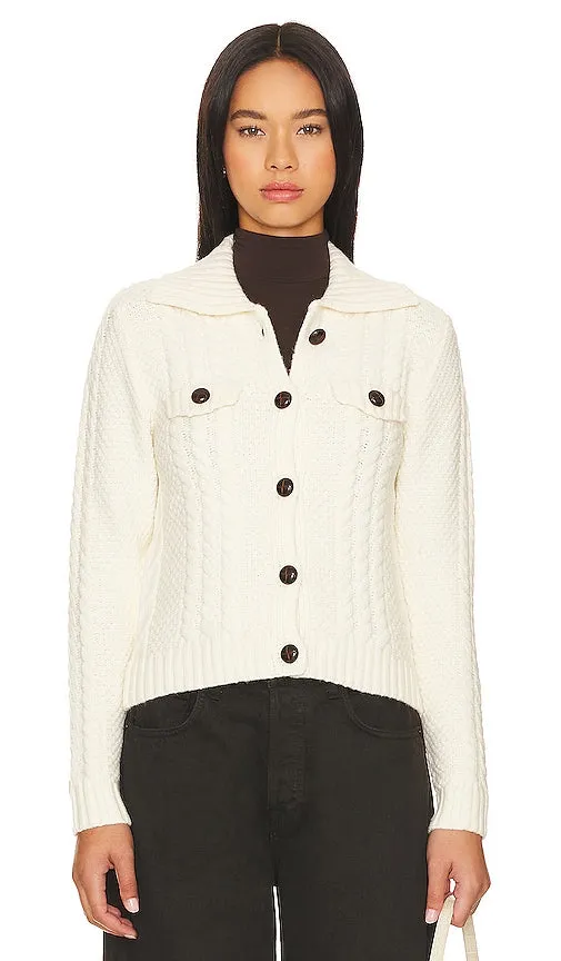 HEARTLOOM Adalene Cardi in Ivory