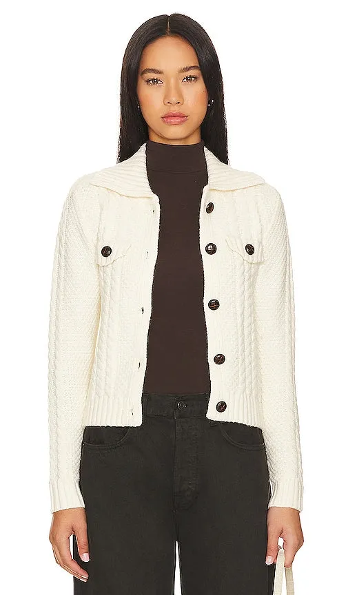 HEARTLOOM Adalene Cardi in Ivory