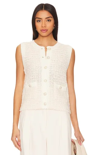 HEARTLOOM Lisse Vest in Ivory