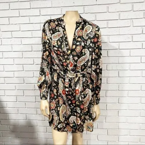 Henry Printed Ruffle Dress