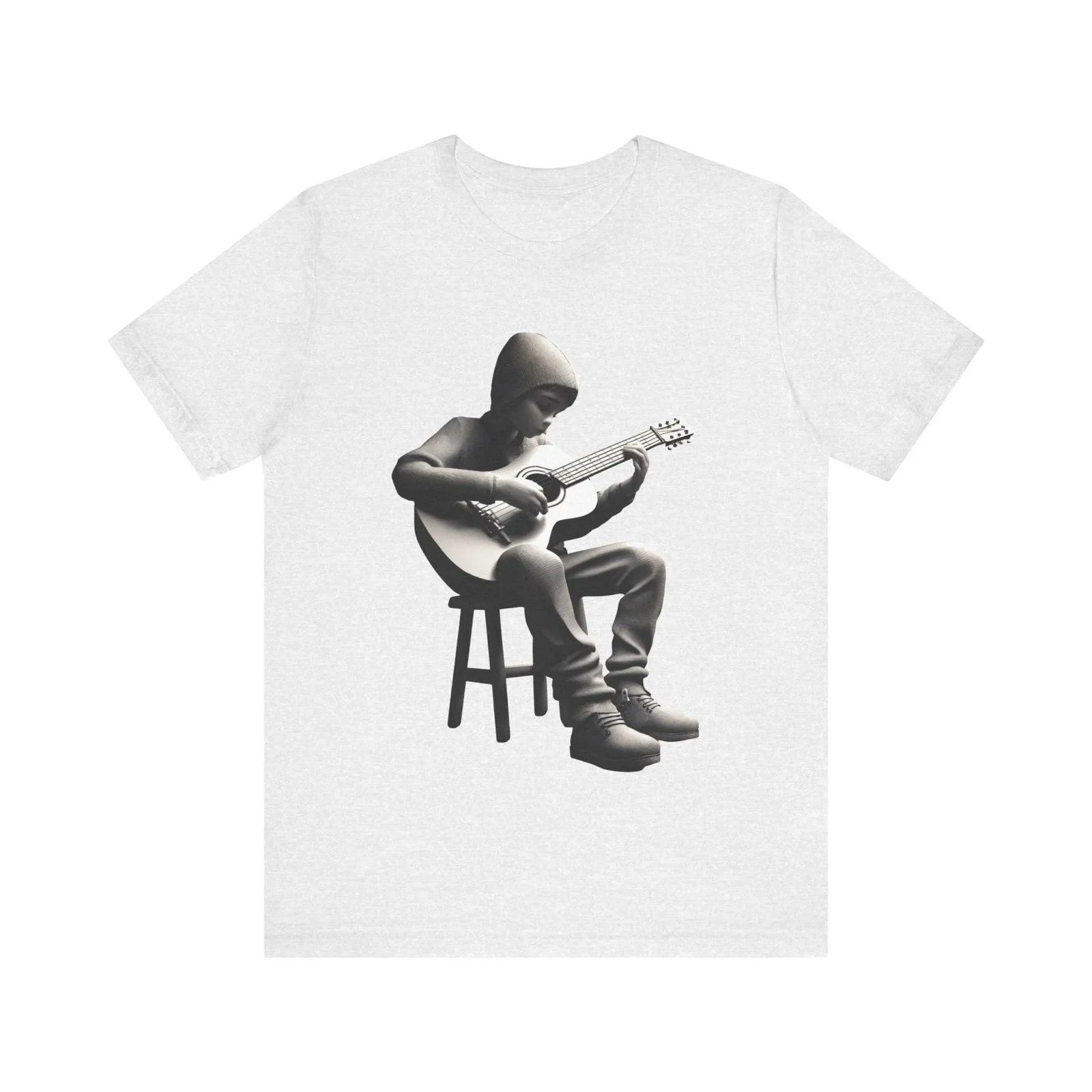 Hip Hop Monochrome Melody T Shirt