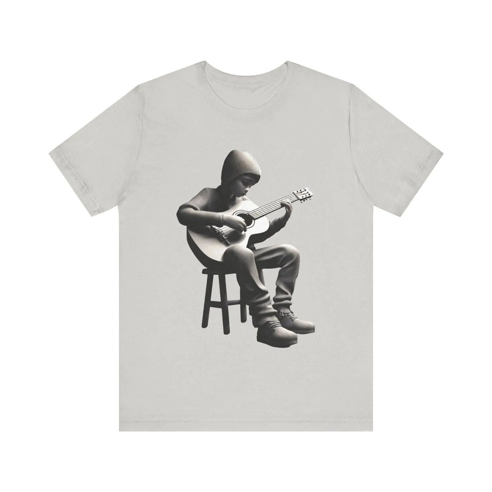 Hip Hop Monochrome Melody T Shirt