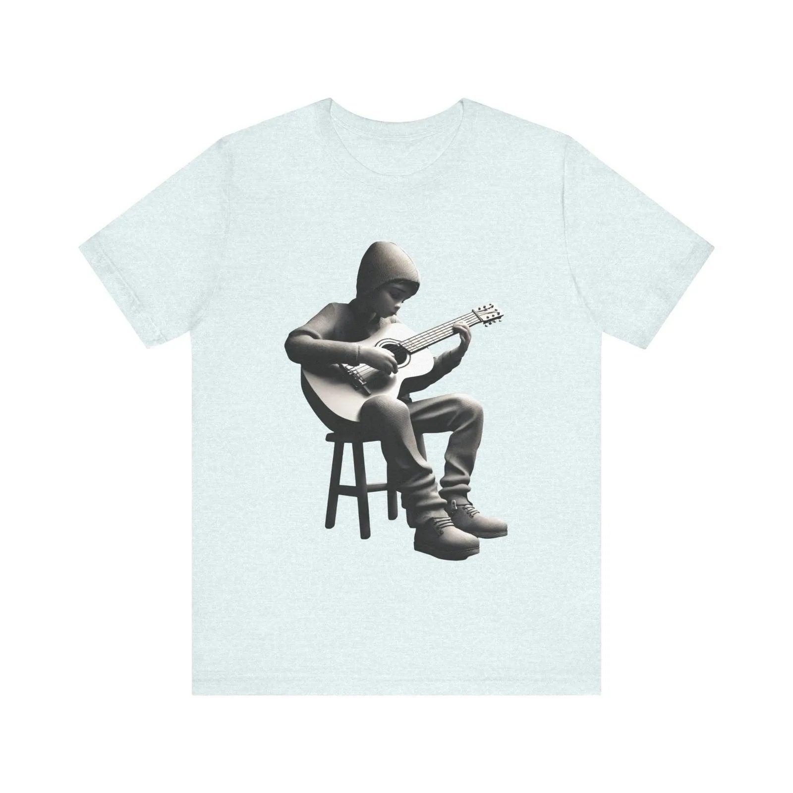 Hip Hop Monochrome Melody T Shirt
