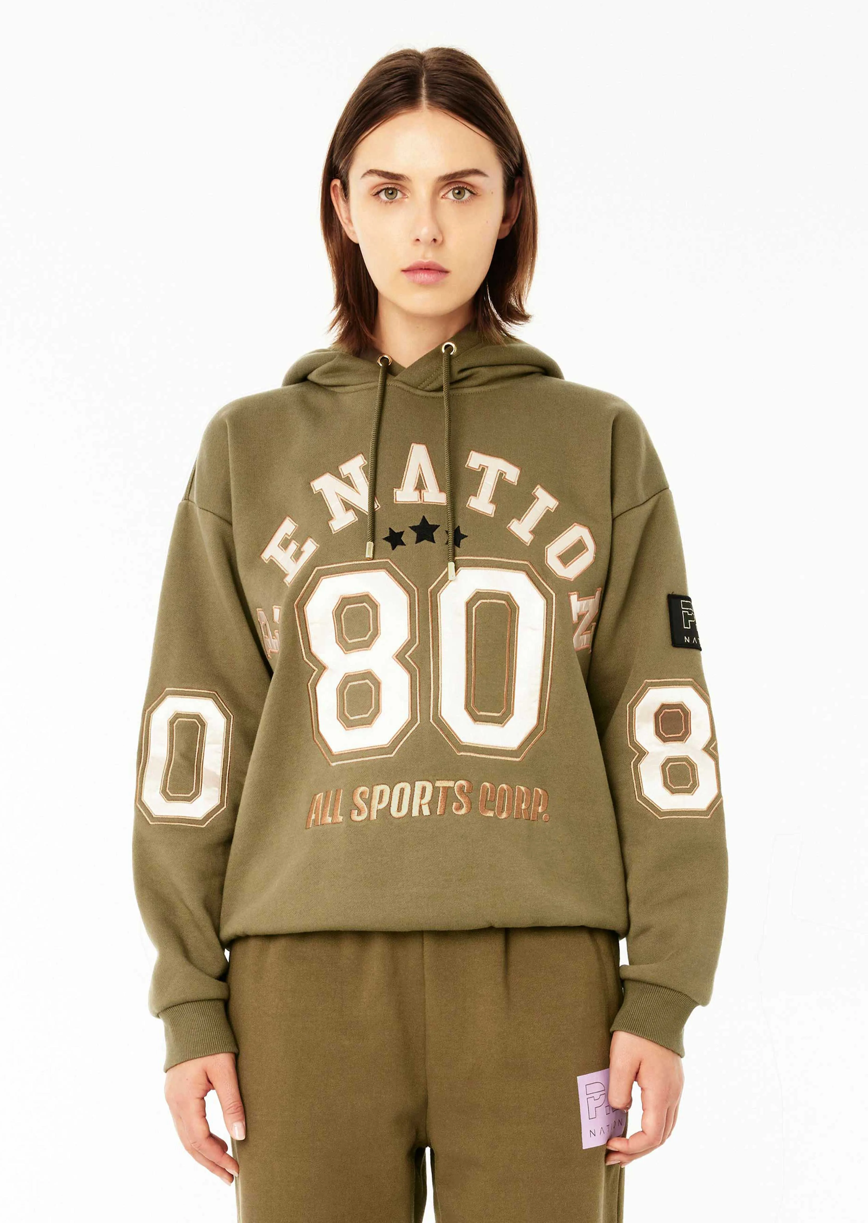 HYPERSPEED HOODIE IN KHAKI