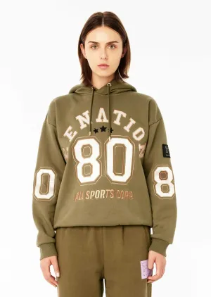 HYPERSPEED HOODIE IN KHAKI