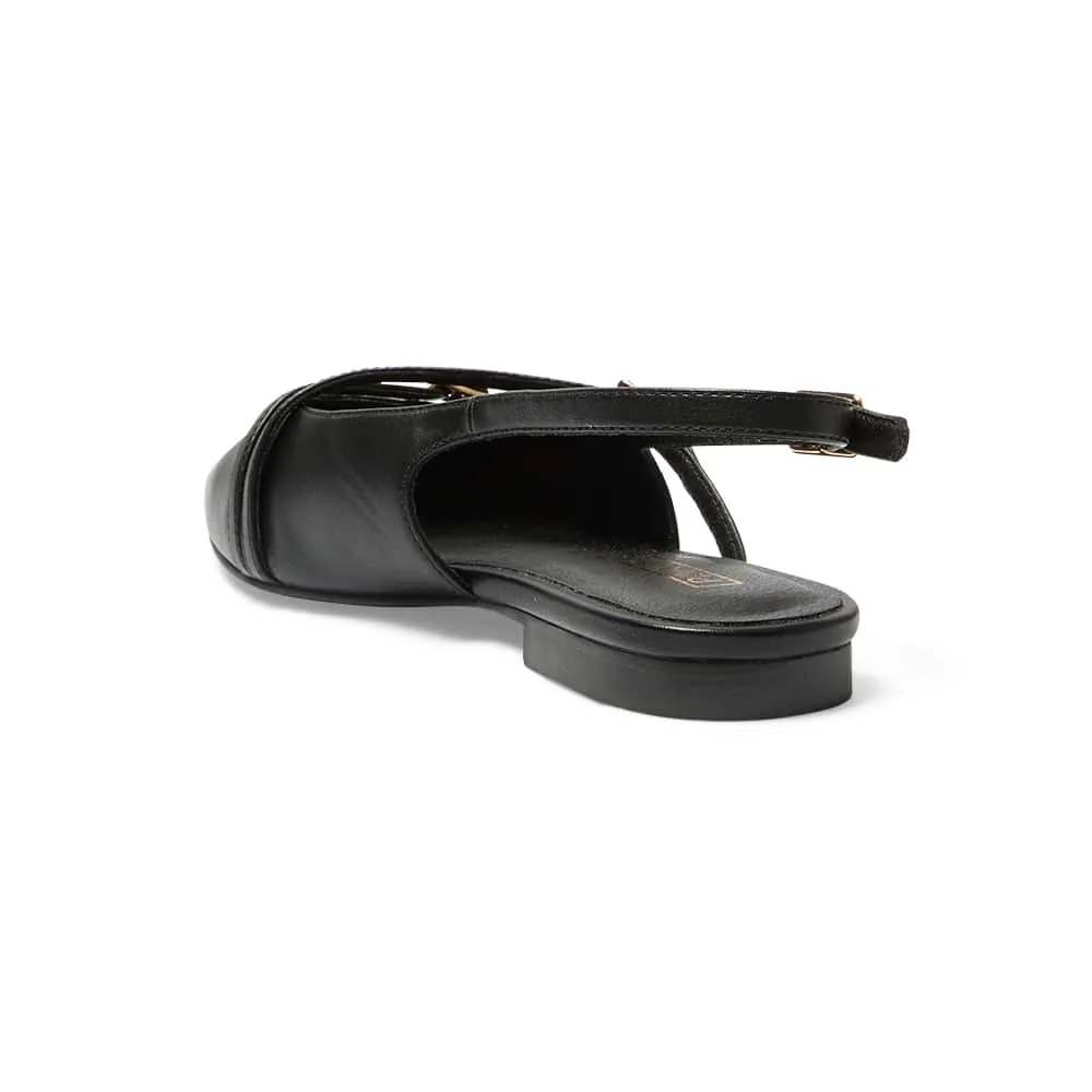 Inherit Flat in Black Smooth