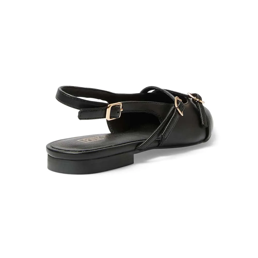 Inherit Flat in Black Smooth