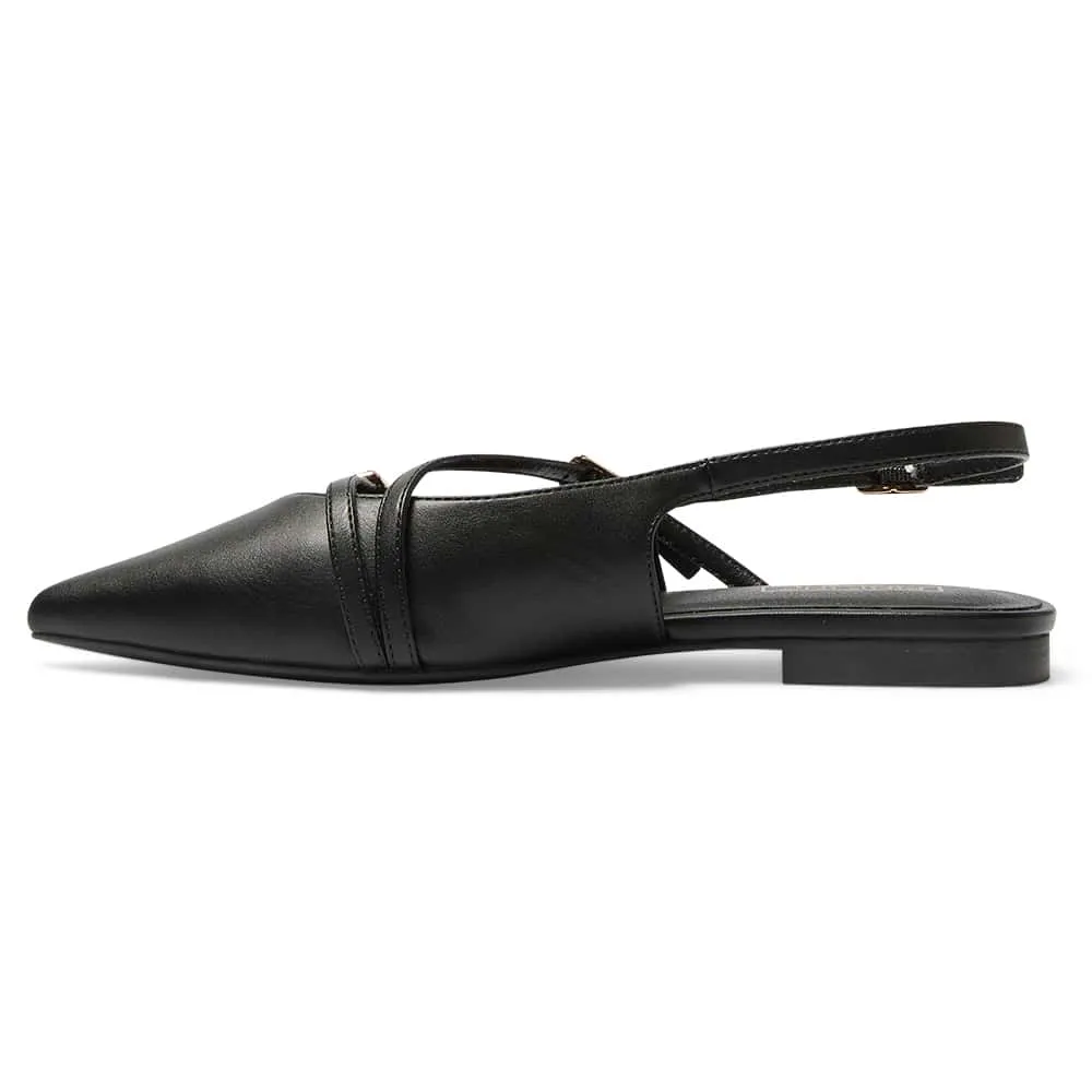 Inherit Flat in Black Smooth