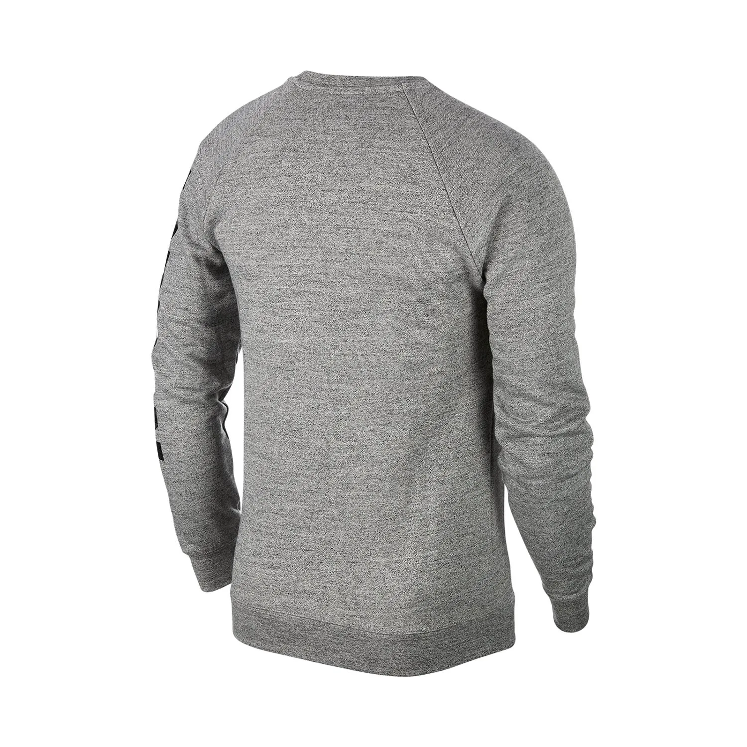Jordan Men's Legacy AJ11 Fleece Crew Sweatshirt Carbon Heather