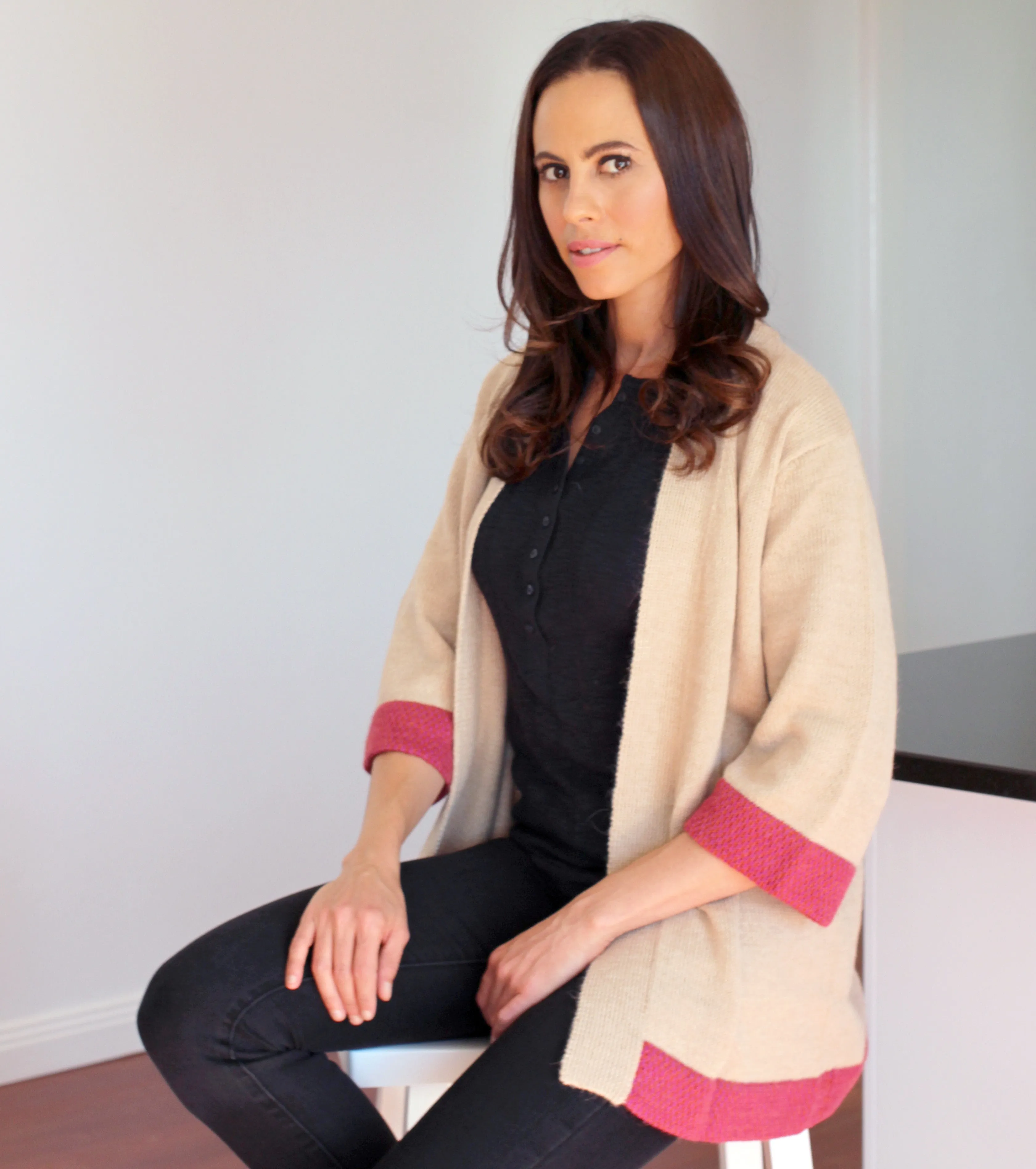 Kimono Alpaca Wool Cardigan
