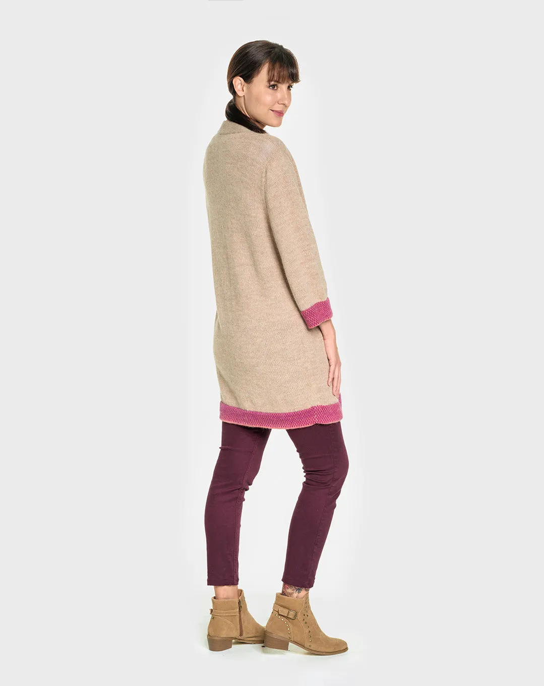 Kimono Alpaca Wool Cardigan