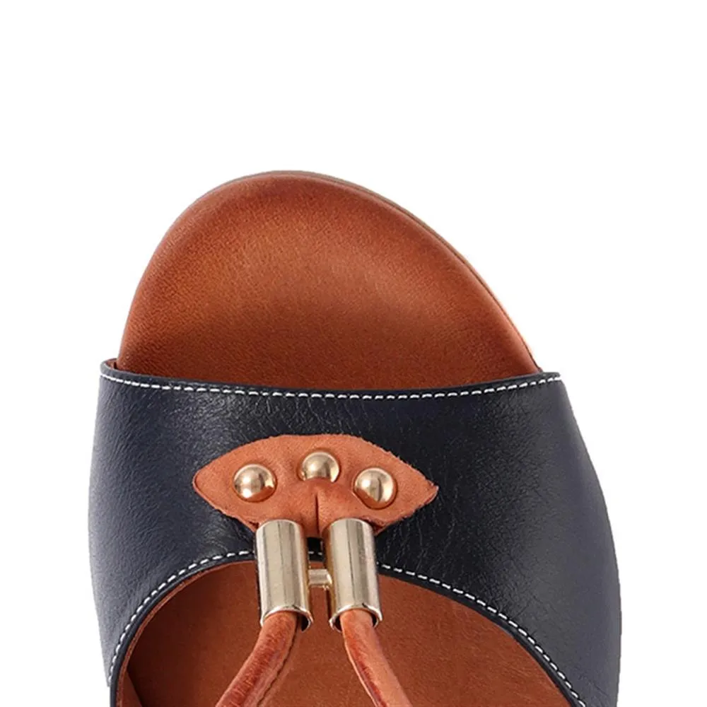 Leather Slingback Sandal - BELMETIN2305 / 307 897