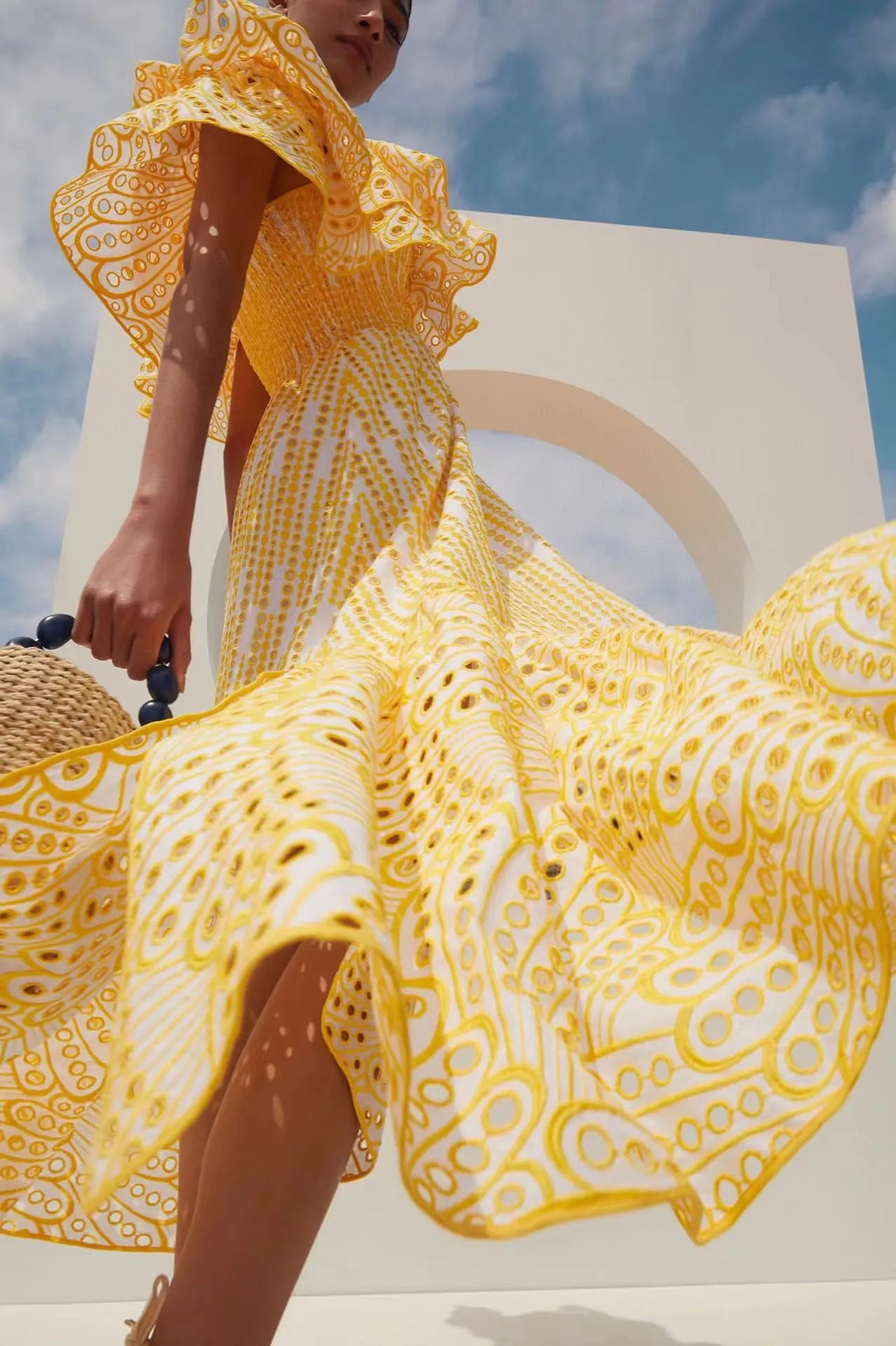 Liam Summer long Midi Dress