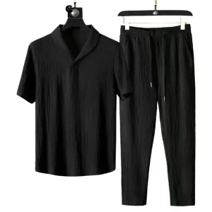 Men's Casual Sets T-Shirts   Pants  Sportswear Set