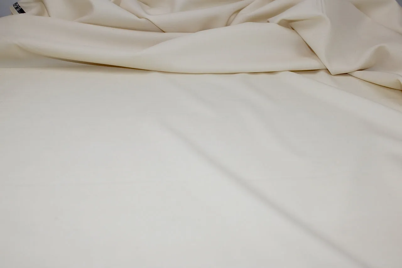 Merino Super 100 Selvage Wool - Winter White